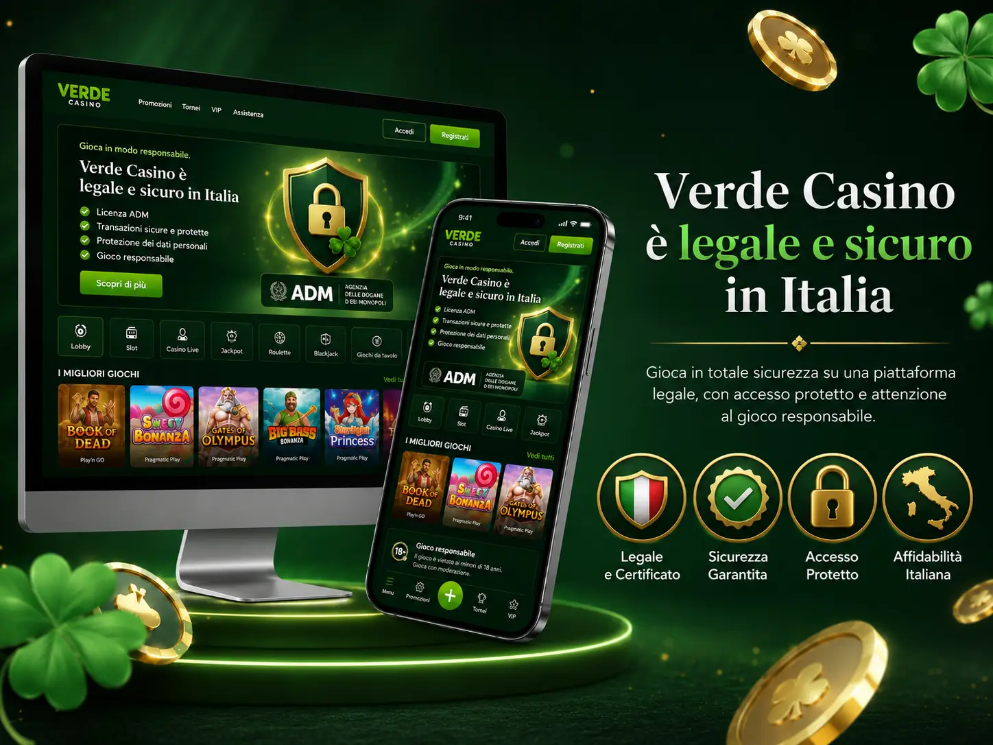 Legalità e Sicurezza di Verde Casino