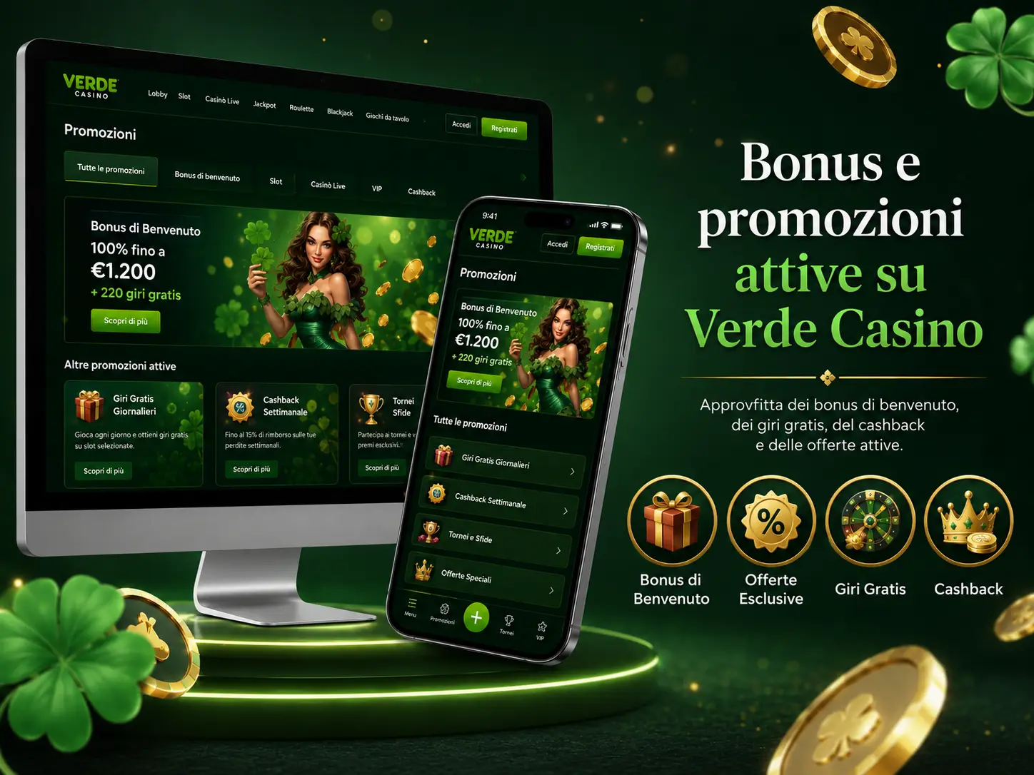 Bonus di Verde Casino